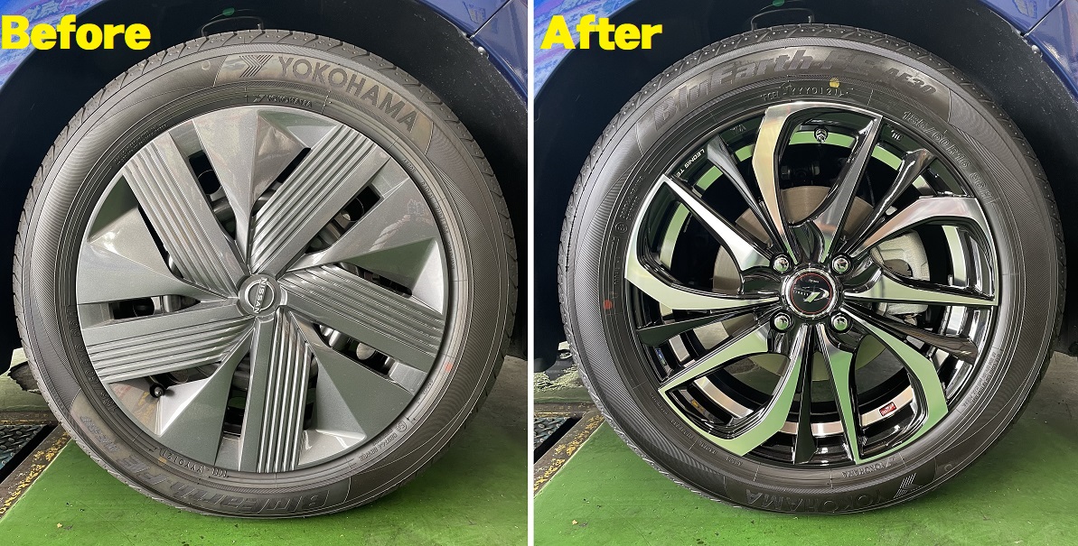 社外アルミ オートバックス 都岡店