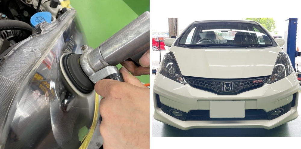 早い者勝ち！ホンダ　フィット　ge US ヘッドライト　北米仕様　メッキ