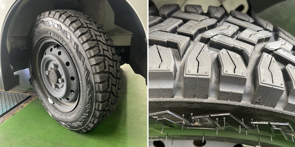エブリィ（DA17） Toyo オープンカントリーR/T 装着 