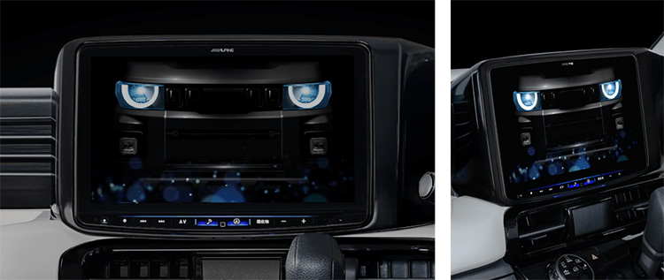 オートバックス アルパイン デリカミニ[BA]専用 11型カーナビ パーフェクトフィット ビッグX 11